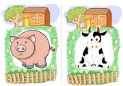 English Worksheet: Farm Animals flashcards 2