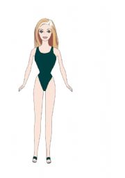 English Worksheet: PAPER DOLLS - CLOTHES