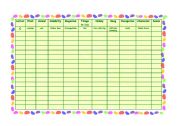 English Worksheet: Scategory - Game