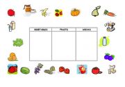 English worksheet: Categories