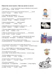 English Worksheet: Advanced vocabulary