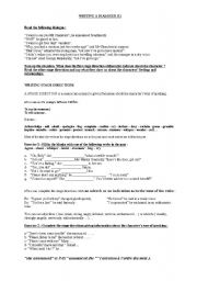English Worksheet: test