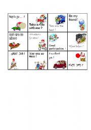 English Worksheet: Christmas award cards 1/4