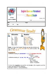 Present Simple - worksheet
