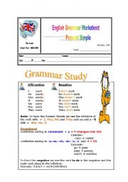 English Worksheet: Present Simple - worksheet