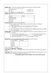 English Worksheet: exam
