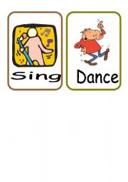 English Worksheet: Musical flashcard 3