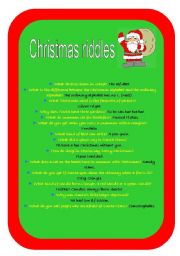 Christmas riddles