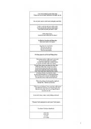 English Worksheet: Tongue twisters