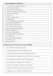 English Worksheet: 1st, 2nd ,3rd conditionals  