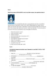 English Worksheet: Enchanted