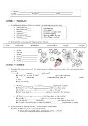 Written test Units 3 and 4 Touchstone book