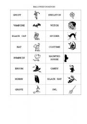 English worksheet: HALLOWEEN 