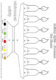 English Worksheet: candle