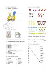 English Worksheet: FAMILY MEMBERS