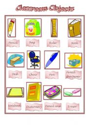 English Worksheet: picture dictionary