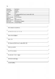 English worksheet: PRESENT SIMPLE TENSE