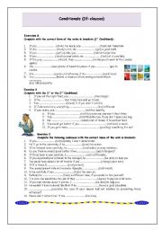 English Worksheet: If-Clauses