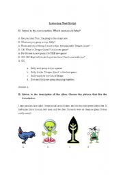 English Worksheet: Listening Test -@including similes, emphasis, giving reasons, and advice