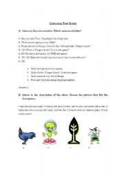 English worksheet: Listening Test -@including similes, emphasis, giving reasons, and advice