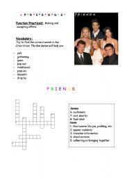 FRIENDS (Making and accepting offers)