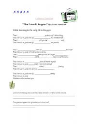 English Worksheet: 