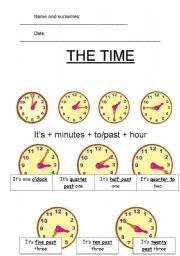 LEARN THE TIME