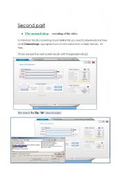 English Worksheet: TUTORIAL Part 2. How to convert youtube videos into any format 