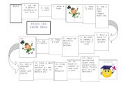 English Worksheet: Bingo