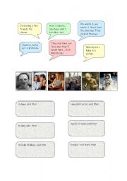 English Worksheet:  reported speech famous film quotes 2