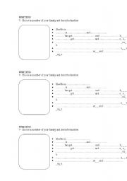 English Worksheet: WRITING TASK