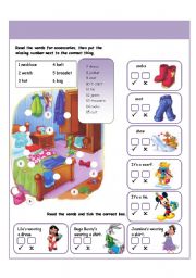 English Worksheet: Clothes III