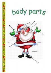 Santas body parts