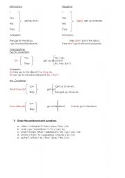 English Worksheet: Simple present grammar