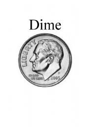 English Worksheet: Money Flashcards - U.S. Currency (Coins)