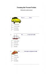 English worksheet: PRESENT