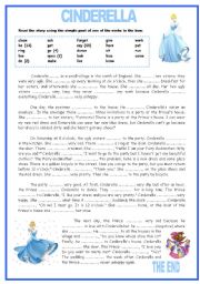 English Worksheet: Cinderella