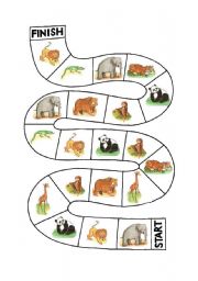 English Worksheet: Animal Game 2