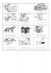 English Worksheet: spelling