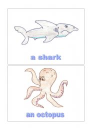 English worksheet: Sea animals 2