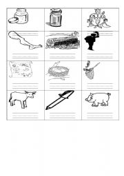 English worksheet: spelling