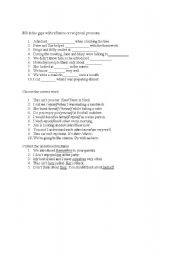 English Worksheet: perosnal pronouns