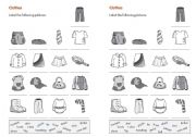 English Worksheet: Clothes