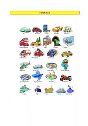 VEHICLES -TRANSPORT