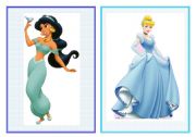 English Worksheet: Disney princesses