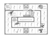 English Worksheet: Superstitions_board
