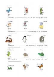 English Worksheet: Short adjectives comparatives 2/2