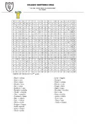 English Worksheet: CROSSWORDS