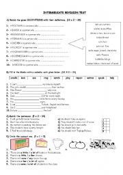 INTERMEDIATE REVISION TEST