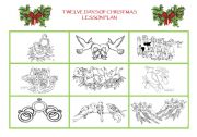 Twelve Days of Christmas - Lesson plan